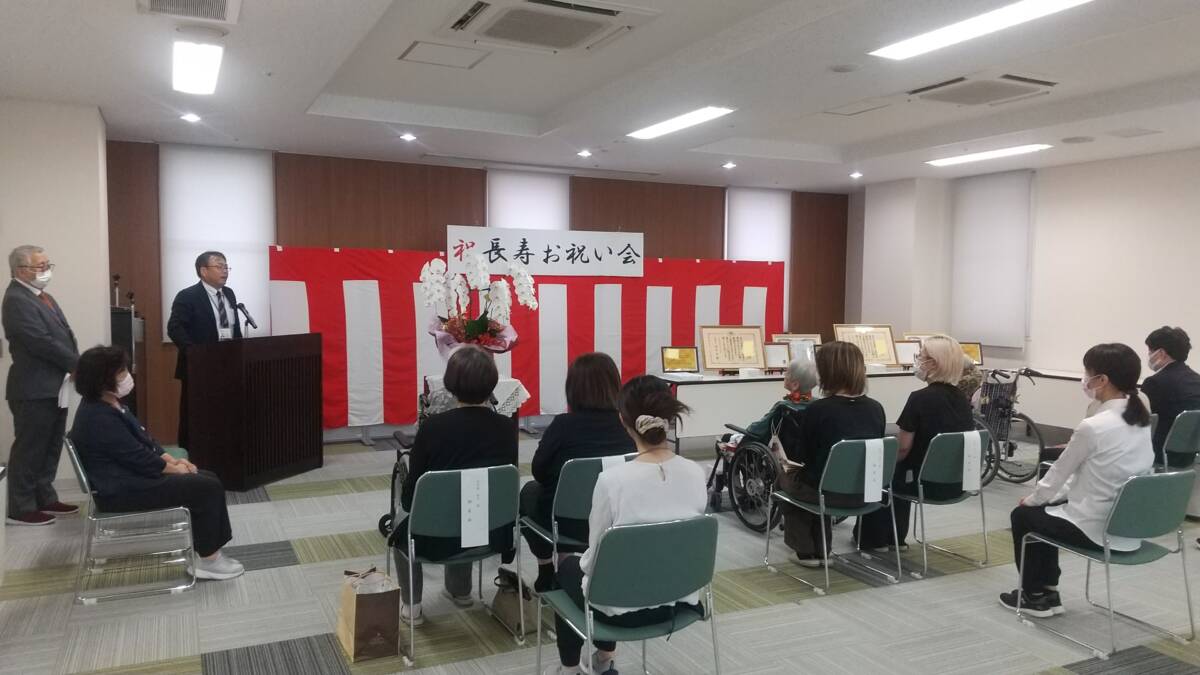 式典の様子