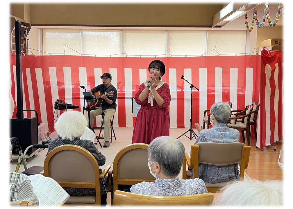 モーニングピースによるライブの様子1